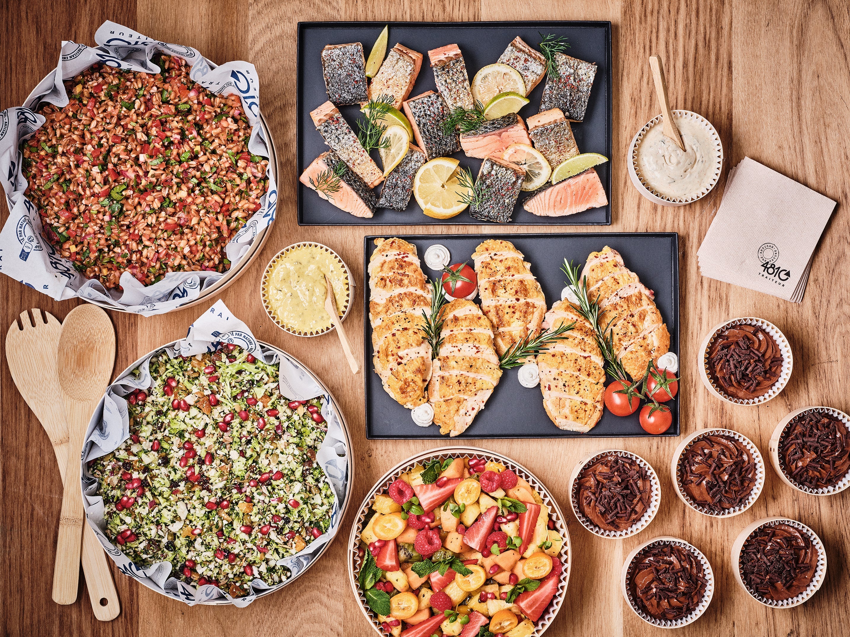 Les buffets à partager