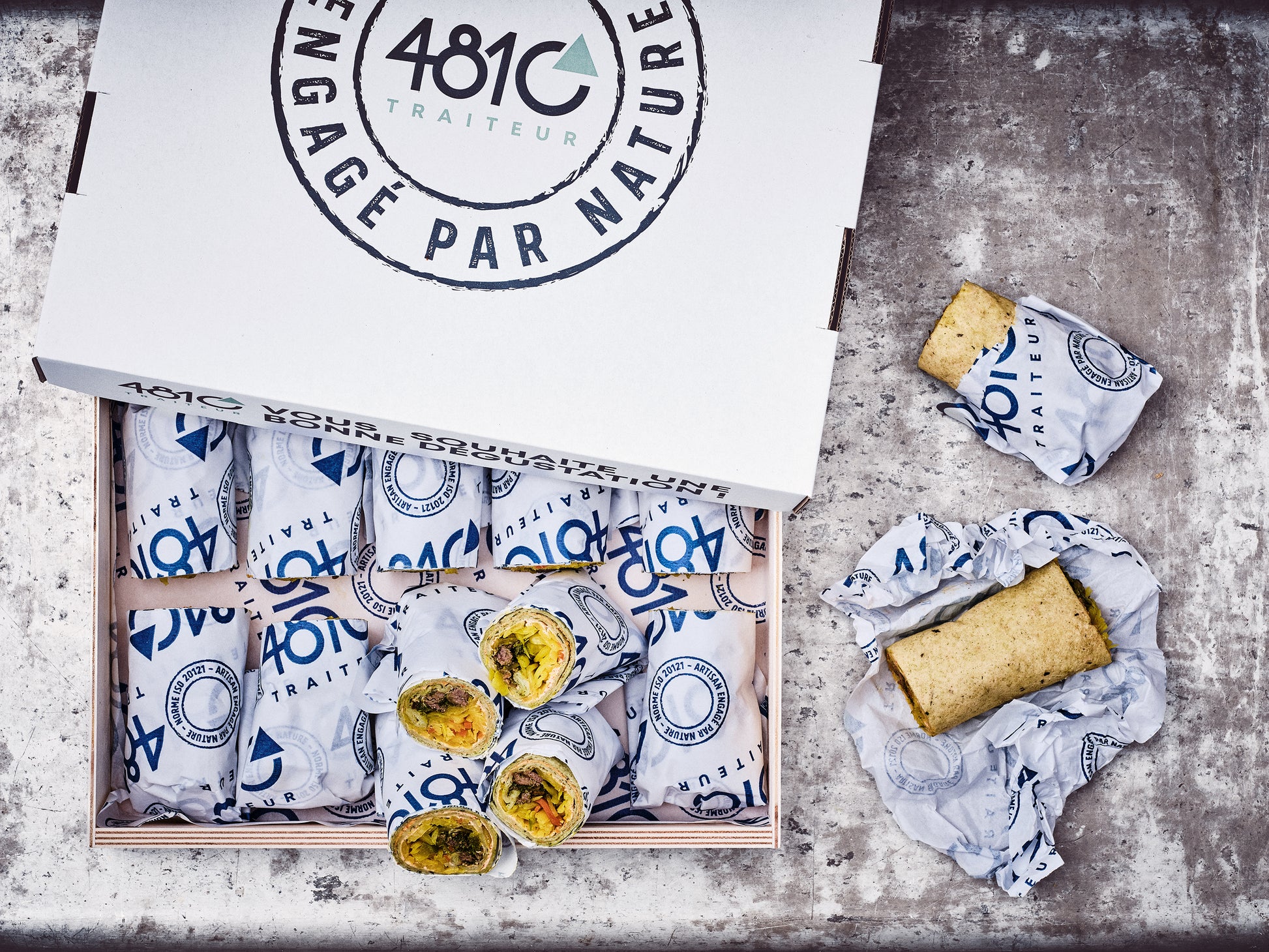 CAISSETTE GRAND WRAP Gourmet Urbain