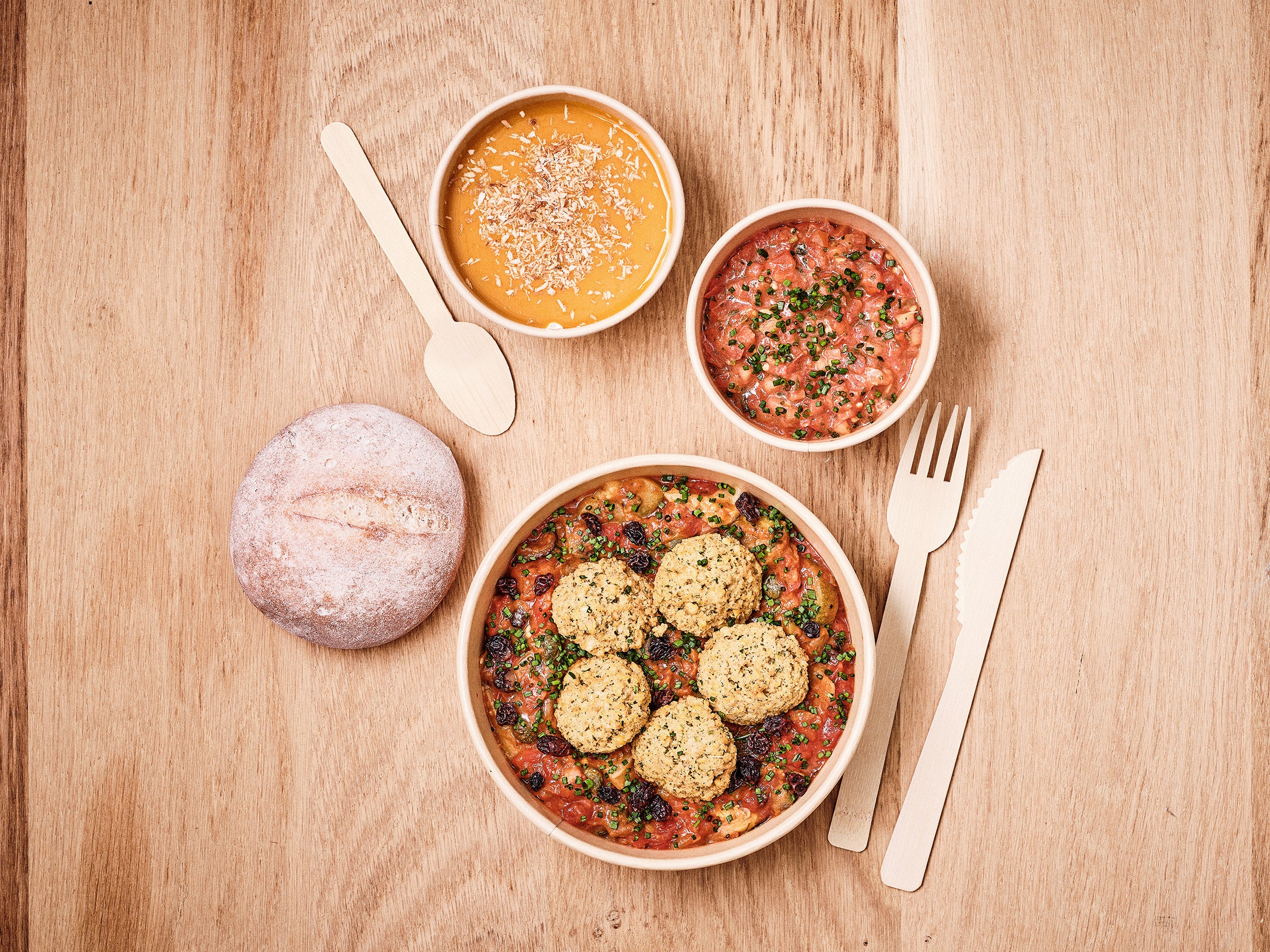 FALAFEL CAPONATA