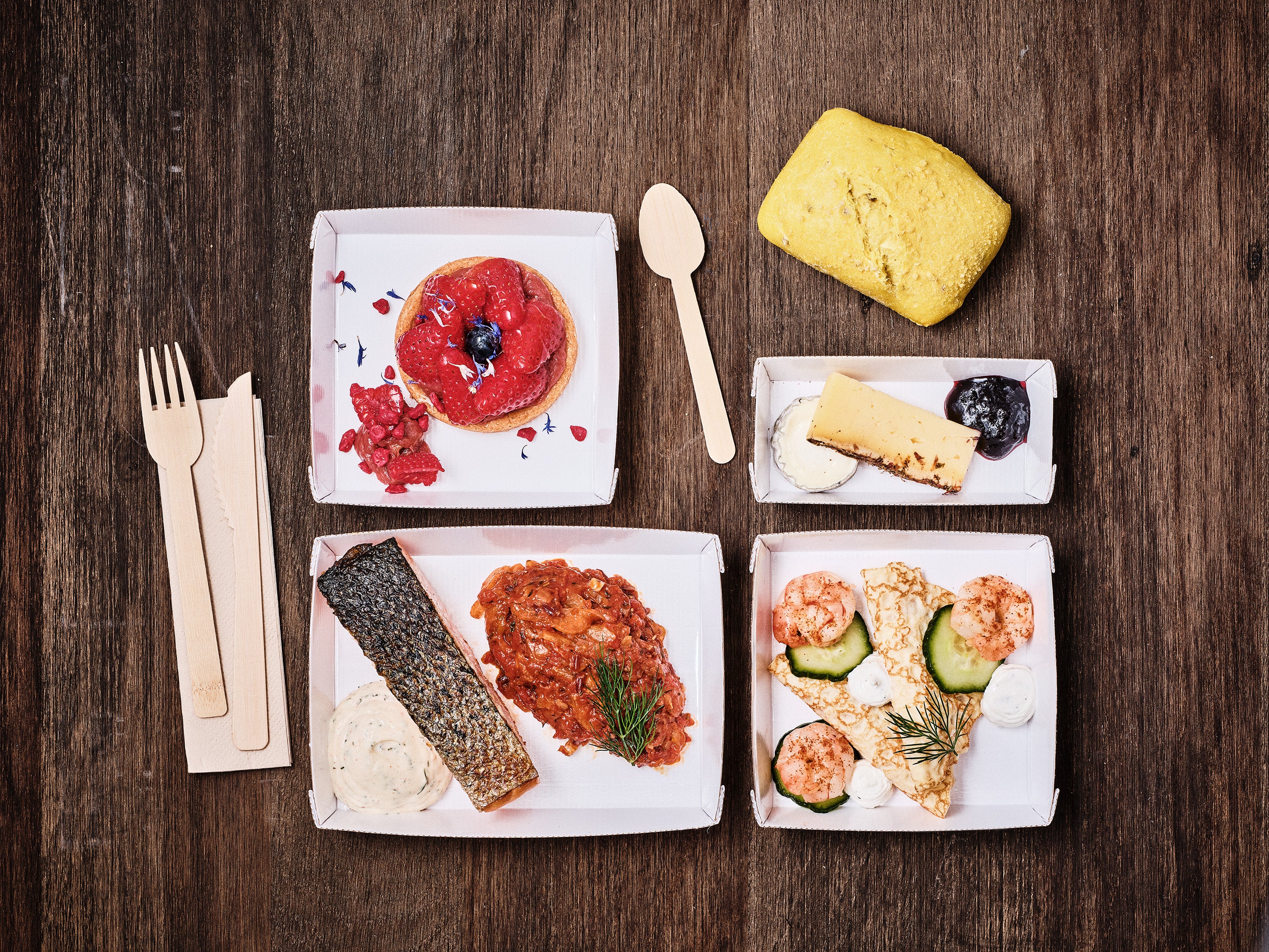 DOS DE SAUMON, RIZ ROUGE TOMATE ET FENOUIL