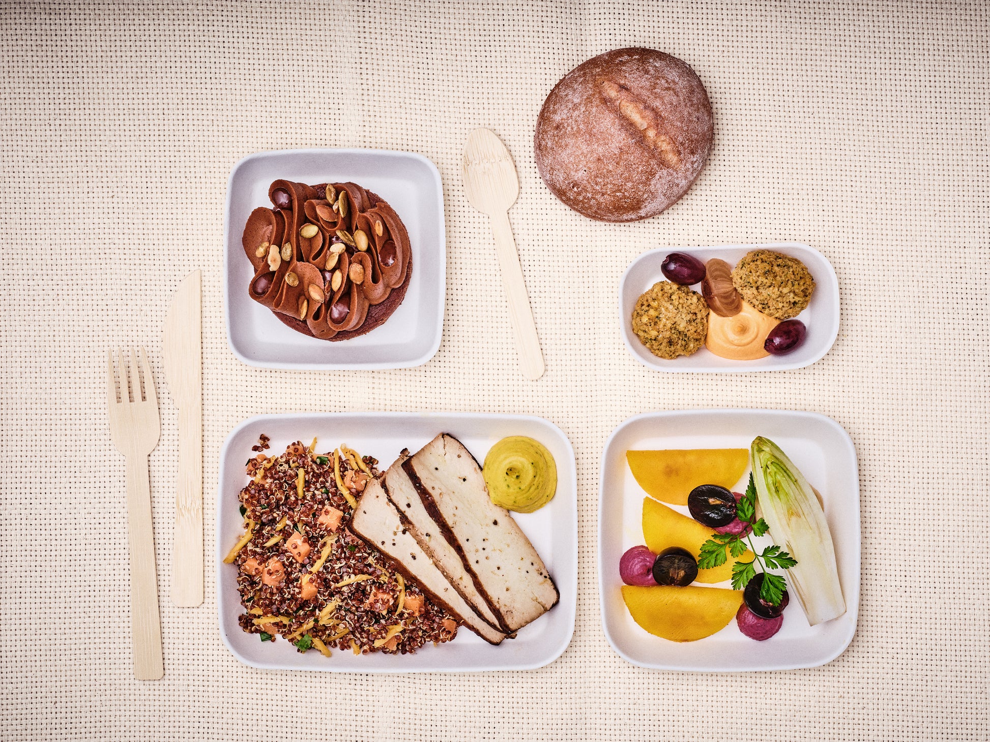 Le Tofu fumé, sarrasin et légumes parfumés