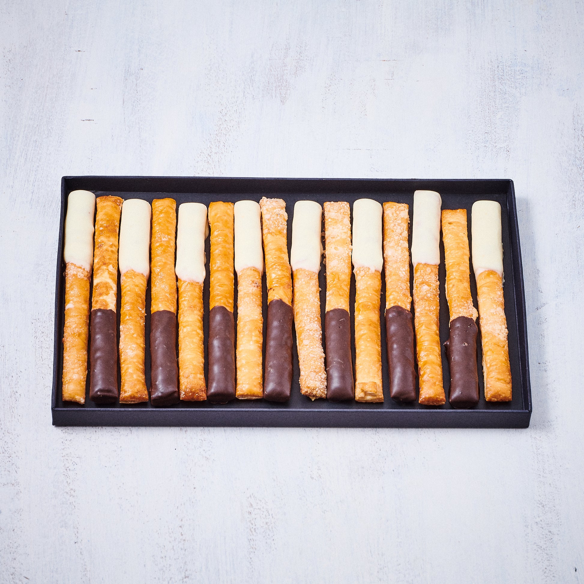 PLATEAU DE PAILLES SUCREES